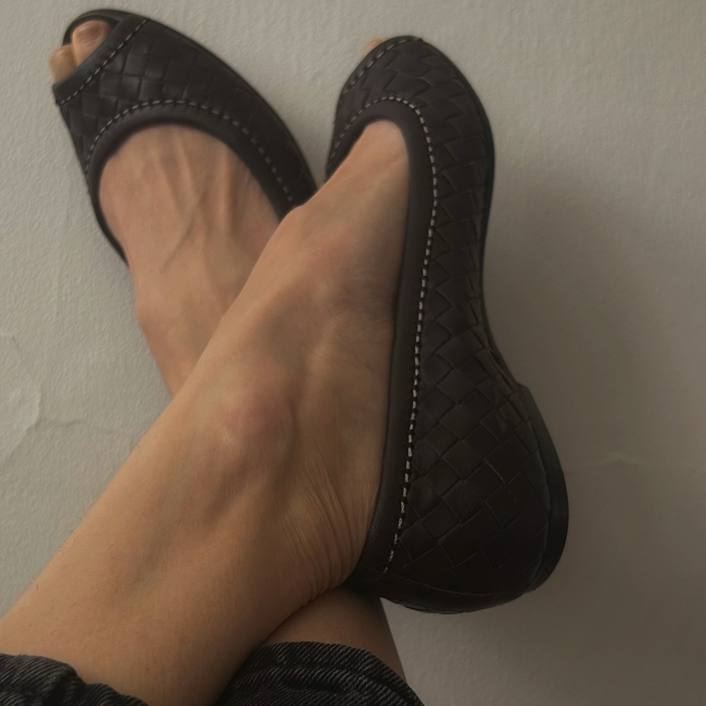 Vintage Bottega Veneta peep toe - Picture 2 of 7